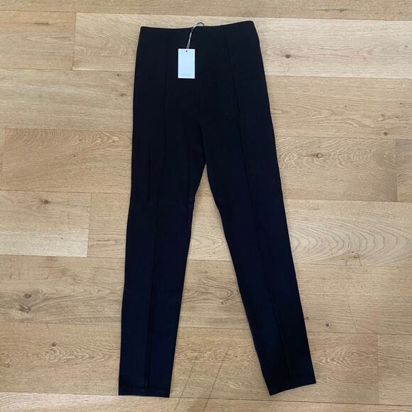 Lovers + Friends Skinny Pants With Exposed O Ring Front Zip in Black - Picture 7 of 7